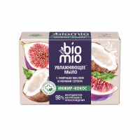 Bio-Mio Мыло туалетное SuperFood Экстракт инжира и Баттер кокоса 90 г