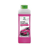 Автошампунь д/бесконтактной мойки концентр. GRASS Active Foam Pink 1 шт 1 л розовый / 12шт / 113120 
