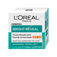 L'Oreal Paris Крем для лица и тела Bright Reveal увлажняющий SPF-50+ против пигментации 50 мл