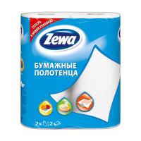 Zewa Бумажные полотенца Premium двухслойные белые 2 шт