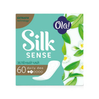 Ola Прокладки ежедневные Silk Sense мягкие, аромат Зеленый чай 60 шт