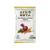 Нов-Агро Удобрение водорастворимое Агровита для свеклы, моркови 100 г