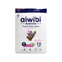 Aiwibi Подгузники детские Premium р. S (4-8 кг) 72 шт