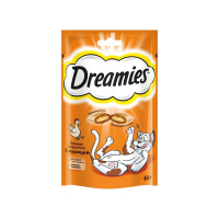 Dreamies Лакомство для кошек Подушечки с курицей 60 гр