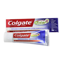 Colgate Зубная паста Total 12 Профессиональная Отбеливающая 75 мл