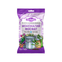 БиоМастер На ведро Удобрение минеральное Монокалийфосфат 15 г