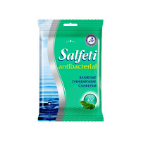 Salfeti Влажные салфетки Антибактериальные Мята 20 шт