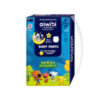 Aiwibi Подгузники-трусики детские MimiMishki р. XXL (15-21 кг) 36 шт