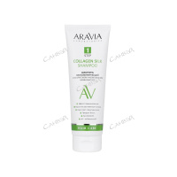 Aravia Шампунь биоламинирующий Collagen Silk Shampoo с коллагеном и аминокислотами 250 мл