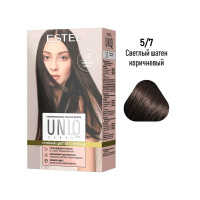 Estel Краска-блеск для волос Uniq Sense 5/7 Cветлый шатен коричневый 165 мл