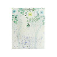 GreenTime Пакет подарочный бумажный Цветение Микс 26x32x10 см