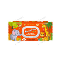 Pamperino Kids салфетки влажные (130шт) детс. очищ. вит.Е 0+ ромашка м/уп.клап. / 12шт / 72954 / 729
