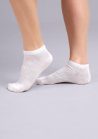 Clever Женские носки S200 укороченные белый р25 1 пара