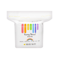 Young Show Прокладки гигиенические ежедневные с крылышками BB Zone 185 мм 16 шт