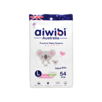 Aiwibi Подгузники детские Premium р. L (9-14 кг) 54 шт