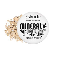 Estrade Пудра компактная матовая Mineral Matte тон 23 Бежевый 7 г