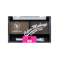 Триумф Eyebrow Cake тени компактные д/бровей коррект. палетка 2цвет. серо-корчневый т.05 / шт / CTEB