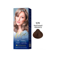 Estel Крем-краска для волос Love 7/71 Коричневый перламутр 115 мл