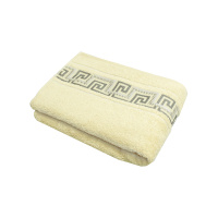 Cleanelly Полотенце махровое 70х130 см Tavropos Бежевый 460 г/м2