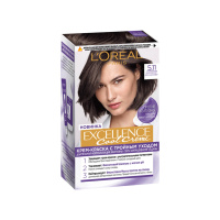 L'Oreal Paris Краска для волос Excellence Creme тон 5.11 Ультрапепельный светло-каштановый 269 мл