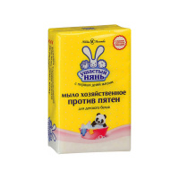 Ушастый Нянь Хозяйственное мыло детское Против пятен 180 г