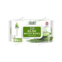 Aiwibi Aloe Влажные салфетки детские для всех типов кожи с клапаном 84 шт