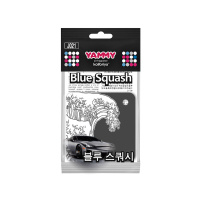 Kolibriya Подвесной ароматизатор картон с пропиткой Yammy Blue Squash квадрат 7 г