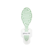 Скелетная расческа с ручкой овальная разноцветная 21,5x6,8 см