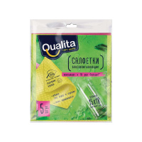 Qualita Салфетки целлюлозные влаговпитывающие 5 шт