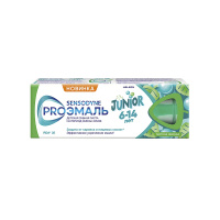 Sensodyne Детская зубная паста Proэмаль Junior со вкусом Мятная жвачка 6-14л. 50 мл