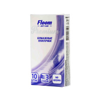 Floom Бумажные платочки Premium Soft Care трехслойные 10 шт