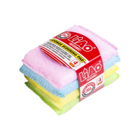 Liao Губки для мытья посуды 4 шт