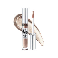 Luxvisage Тени для век Metal Hype жидкие тон 8 Серебристый Тауп 3 мл