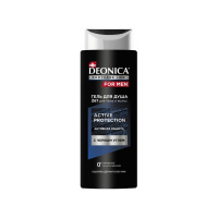 Deonica For Men Active Protection гель д/душа 2в1 очищ. д/в тип.кожи 250мл с черн.углем 1шт флакон /