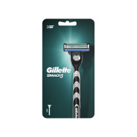 Gillette Бритвенный станок Mach 3 + Сменная кассета 1 шт