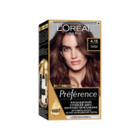 L'Oreal Paris Preference краска д/волос компл.эстраблеск каракас темн.каштан 4.15 174мл 1шт / 6шт / 