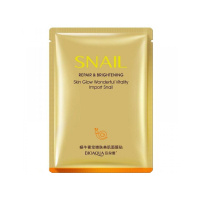 Bioaqua Тканевая маска для лица с муцином улитки и экстрактом козьего молока 25 г