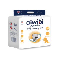 Aiwibi Пеленки одноразовые детские р. S (600х400мм) 30 шт
