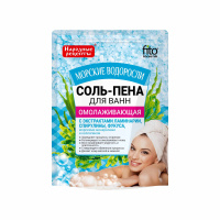 Народные Рецепты Соль-пена для ванн Омолаживающая Морские водоросли 200 г