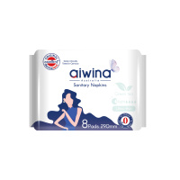 Aiwina Прокладки гигиенические ночные 290 мм 8 шт 