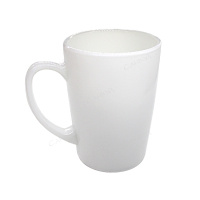 Кружка стеклокерамическая белая 350 мл