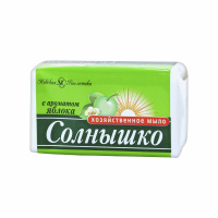 Солнышко Хозяйственное мыло Яблоко 140 г