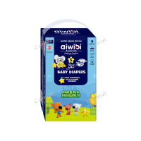 Aiwibi Подгузники детские MimiMishki р. S (4-8кг) 52 шт