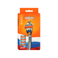 Gillette Бритвенный станок Fusion5 1 шт + Сменная кассета Fusion 3 шт