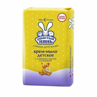 Ушастый нянь Крем-мыло детское с оливковым маслом и ромашкой 90 г