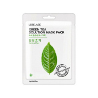Lebelage Тканевая маска для лица Green Tea Solution с зеленым чаем 25 г