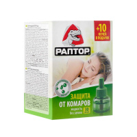 Раптор Жидкость для фумигатора 30 ночей 20 мл