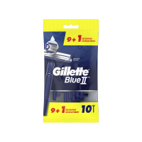 Gillette Бритвенные станки одноразовые Blue II 10 шт