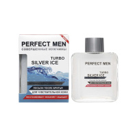 Perfect Men Лосьон после бритья Turbo Silver Ice 100 мл
