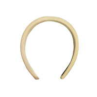 Широкий ободок для волос тканевый разноцветный 3 см